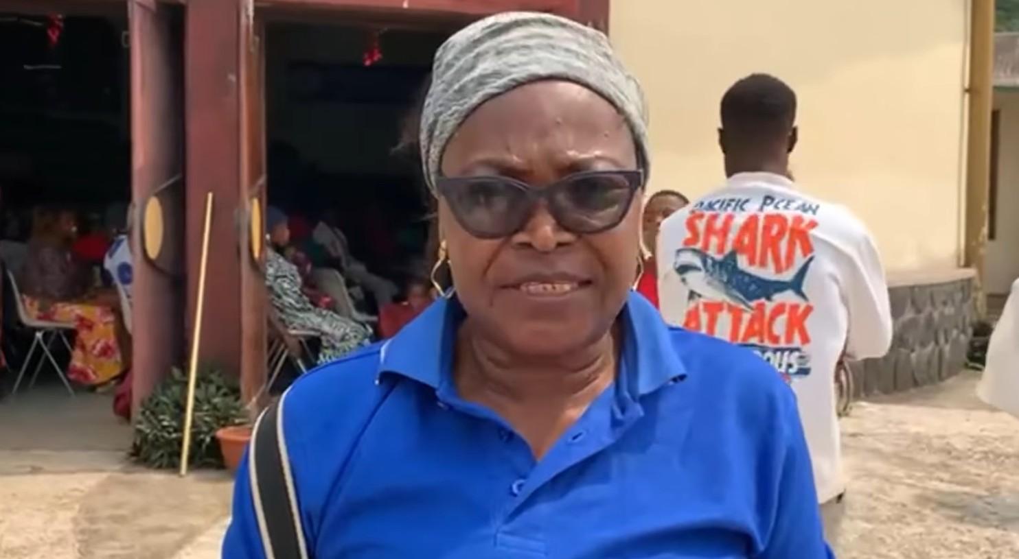 Project Director Ms. Asaba Prudencia of the MBONWEH Women’s Development Association 