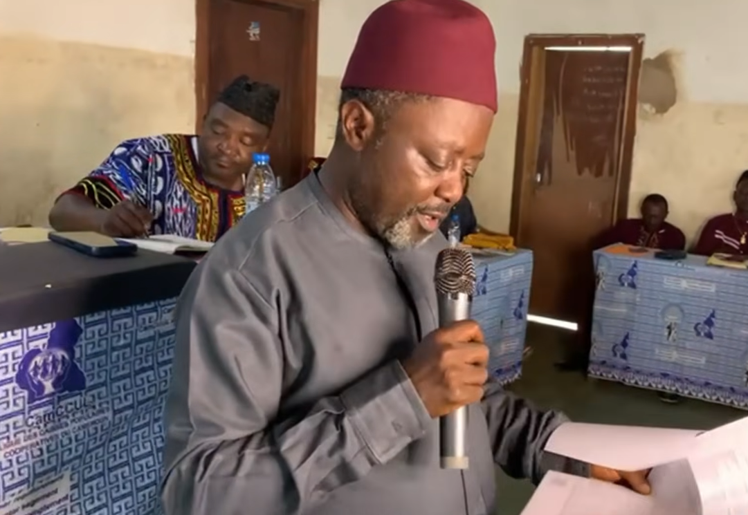 Mr Leke Felix Mbencho - General Manager of Menji Cooperative Credit Union Ltd (MECCUL).